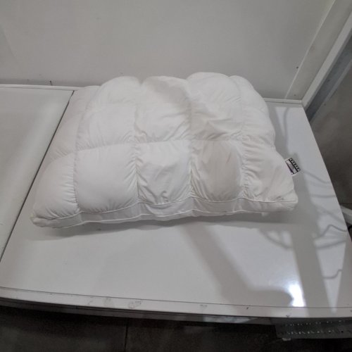 MELLOW STUFFED PUFF PILLOW - 20" X 26" REGULAR - GREY image 3