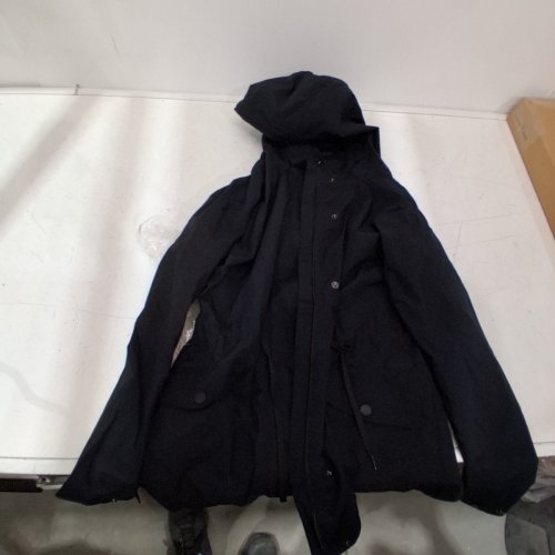 WOMEN'S COLUMBIA PARDON MY TRENCH RAIN JACKET - SMALL - BLACK image 2
