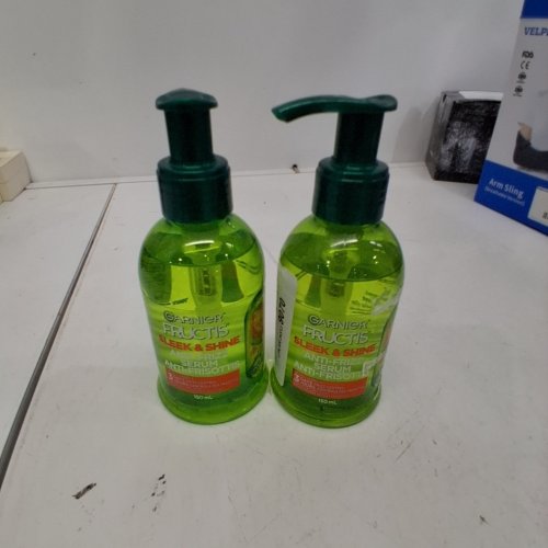 2 GARNIER FRUCTIS SLEEK & SHINE 72 HOUR FRIZZ CONTROL SERUM - 150 ML image 2