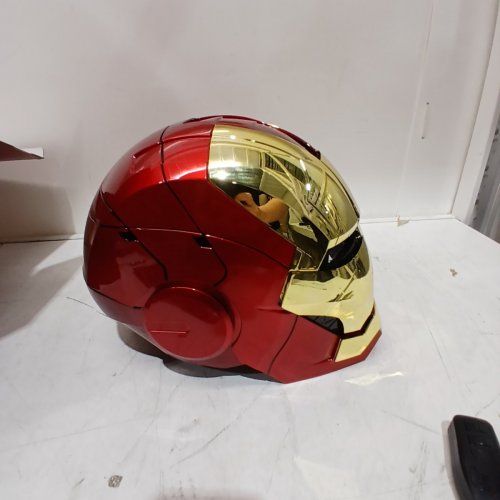 YONTYEQ IRON MAN MARK V HELMET - 1:1 SCALE - RED / GOLD (STYLE: MK5) image 5