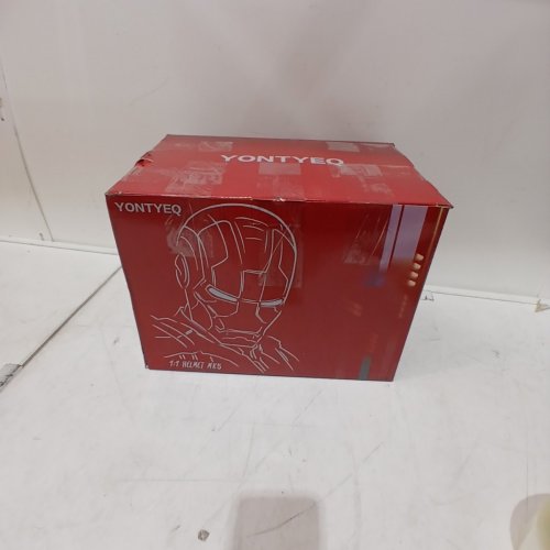 YONTYEQ IRON MAN MARK V HELMET - 1:1 SCALE - RED / GOLD (STYLE: MK5) image 7