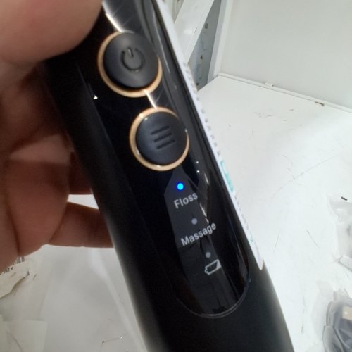 COSLUS WATER PORTABLE FLOSSER FOR TEETH WITH 10 PRECISE PRESSURE SETTINGS - BLACK (MODEL: E40) image 2