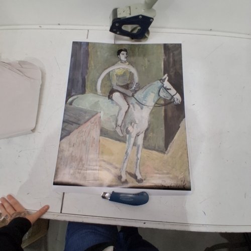 POSTERAZZI CIRCUS RIDER: AT THE HOLY COMMUNION POSTER PRINT BY CYPRIÁN MAJERNÍK - 18" X 24" image 2
