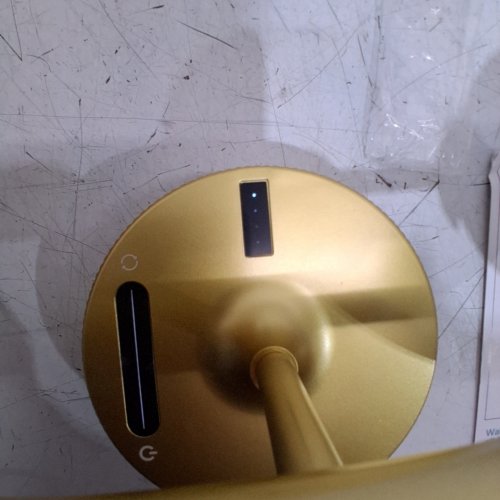 OUTON RECHARGABLE BATTERY OPERATED WALL SCONCE - GOLD (MODEL: H-BD0006) image 2
