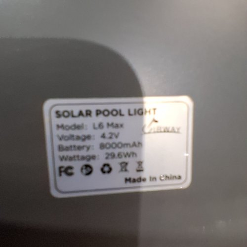 UIRWAY SOLAR LIGHTS FOR INGROUND ABOVE GROUND POOL image 3
