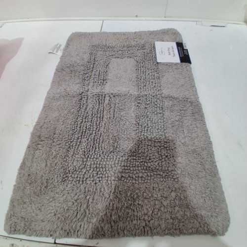 MAINSTAYS SOFT TOUCH BATH RUG - 17" X 24" - GREY image 2