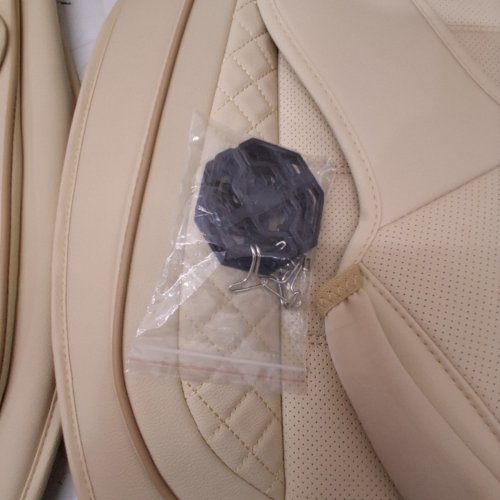 6PC CHEZOPE WEAR RESISTANT FAUX LEATHER SEAT COVERS FOR LEXUS RX300/RX330/RX350 - BEIGE image 3