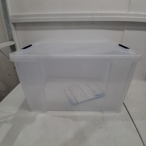 BANKERS BOX PROSTORE PLASTIC STORAGE BOX - 85 LITRE (14.6" X 14.8" X 15") image 3