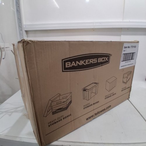 BANKERS BOX PROSTORE PLASTIC STORAGE BOX - 85 LITRE (14.6" X 14.8" X 15") image 5
