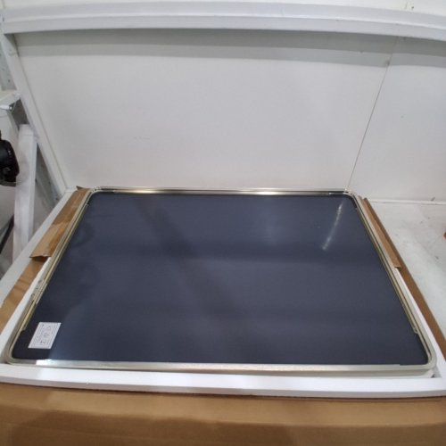 KEONJINN METAL FRAMED MIRROR - 24" X 36" - SILVER - (MODEL:FXFJ6191) image 4