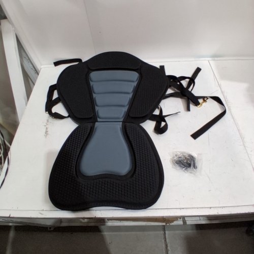 VEVOR UNIVERSAL PADDED KAYAK SEAT - BLACK/GREY image 2