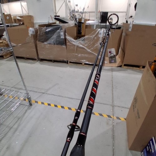OFFSHORE ANGLER BREAKWATER SURF SPINNING ROD FISHING ROD - 8FT - MEDIUM - MODERATE FAST - 12-20LBS - BLACK - (MODLE: BRK812202) image 3