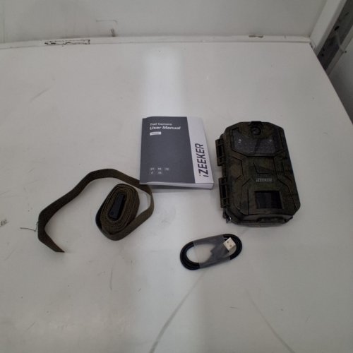 IZEEKER WATERPROOF HD TRAIL CAM WITH NIGHT VISION - CAMOUFLAGE (MODEL: ‎IG200) image 3