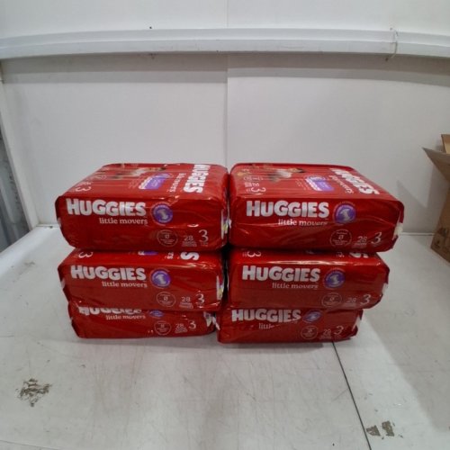 168PK HUGGIES LITTLE MOVERS BABY DIAPERS - SIZE 3 (16-28LBS) - DISNEY THE LION KING (MODEL: 56314) image 3