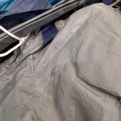 COLEMAN CAMPING SKYDOME DARK ROOM TENT FOR 4-PERSONS - 8FT X 7FT - GREY/BLUE (MODEL: 2000038173) image 3