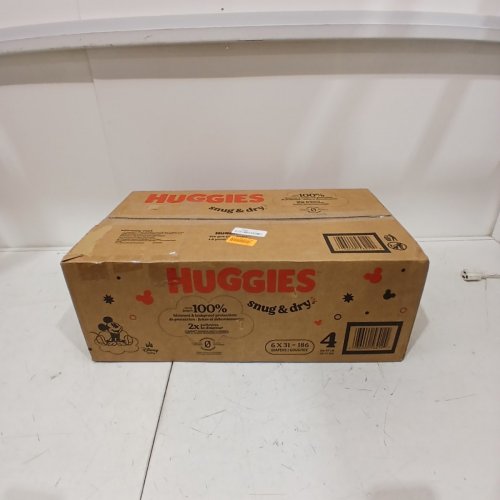 186PK HUGGIES SNUG AND DRY DIAPERS - SIZE 4 image 2