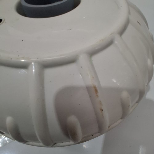 TAYLOR MADE INFLATABLE DOCK BOAT WHEEL - 9" - WHITE image 3