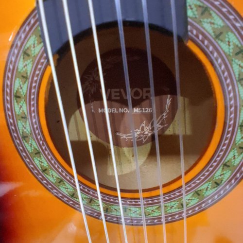 CLASSICAL GUITAR STARTER KIT FOR BEGINNERS - RIGHT-HANDED - 30" - SUNBURST (MODEL:‎ M5126) image 4