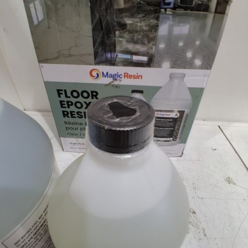 2PC MAGIC RESIN 2-PART FLOOR EPOXY RESIN KIT - 5.7 L - CLEAR (MODEL : RJ-PBPB-L37A) image 4