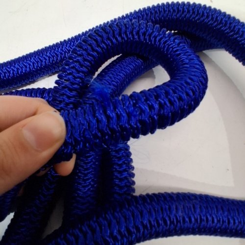 BIG BOSS XHOSE PRO DAC-5 HIGH PERFORMANCE LIGHTWEIGHT EXPANDABLE GARDEN HOSE WITH BRASS FITTINGS, 25FT - BLUE image 3