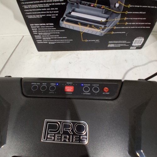 CABELA'S PRO SERIES VACUUM SEALER - 12" - DARK GREY (ITEM: 2516248-BP) image 5