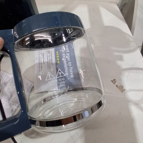HAMILTON BEACH 2-WAY PROGRAMMABLE COFFEE MAKER - 12 CUP - DARK BLUE (MODEL: 47500J) image 6