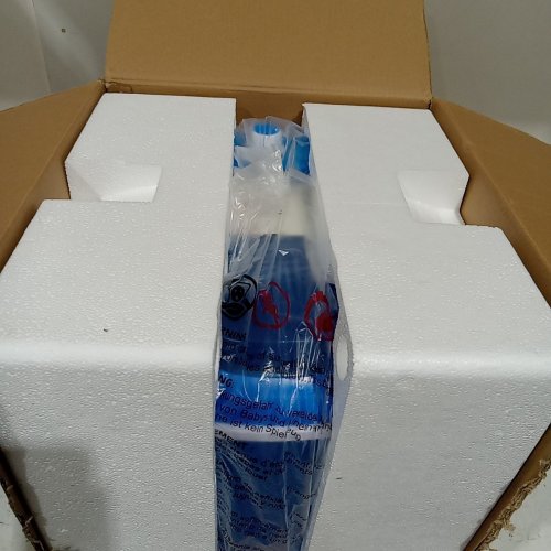 COSTWAY PORTABLE MINI WASHING MACHINE - 5.5LBS CAP - 110V - BLUE/WHITE (MODEL: FP10964US-BL/FP10964US XPB25-848B) image 4