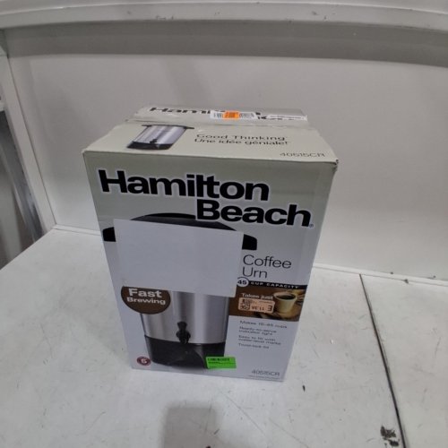 HAMILTON BEACH COFFEE URN - 45 CUP CAPACITY - STAINLESS STEEL (MODEL: 40515CR) image 5