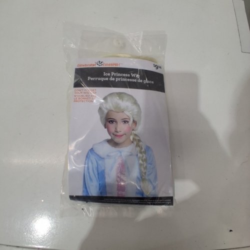 GIRL'S WAY TO CELEBRATE! ICE PRINCESS WIG - OSFM - BLONDE image 2