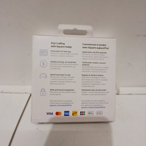 SQUARE CARD READER FOR CONTACTLESS PAYMENTS - WHITE MODEL: 2ND GENERATION) image 4