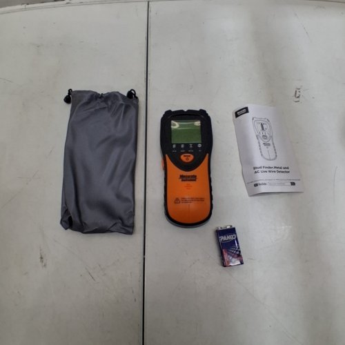 MERCURATE STUD FINDER WALL SCANNER SENSOR - ORANGE/BLACK (MODEL:MSF60A) image 4