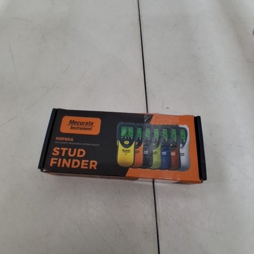 MERCURATE STUD FINDER WALL SCANNER SENSOR - ORANGE/BLACK (MODEL:MSF60A) image 5