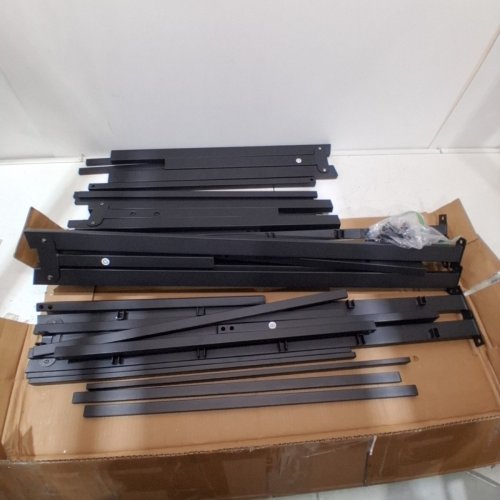 MOFESUN METAL BED FRAME - FULL - BLACK (MODEL: MF-H8F) image 2