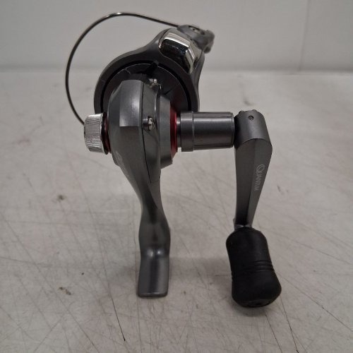 QUANTUM OPTIX FISHING SPINNING REEL - AMBIDEXTROUS - 5.2:1 GEAR RATIO - SIZE 20 - RED/GREY (MODEL: OPTIX 20) image 3