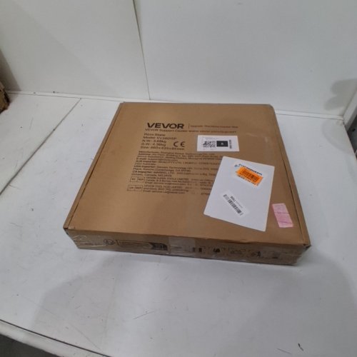 ROUND CORDIERITE PIZZA STONE WITH ALUMINUM PEEL - 15" X 0.67" - BEIGE (MODEL: VV38015P) image 4