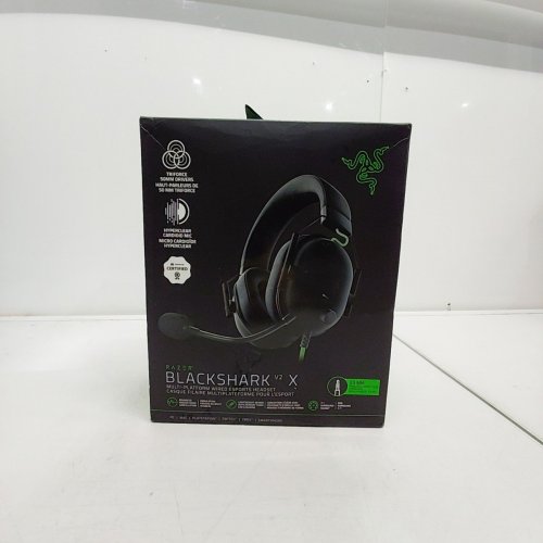 RAZER BLACKSHARK V2 X GAMING HEADSET: 7.1 SURROUND SOUND CAPABLE - 50MM DRIVERS - MEMORY FOAM CUSHION - FOR PC, PS4, NINTENDO SWITCH - 3.5MM HEADPHONE JACK - CLASSIC BLACK image 5