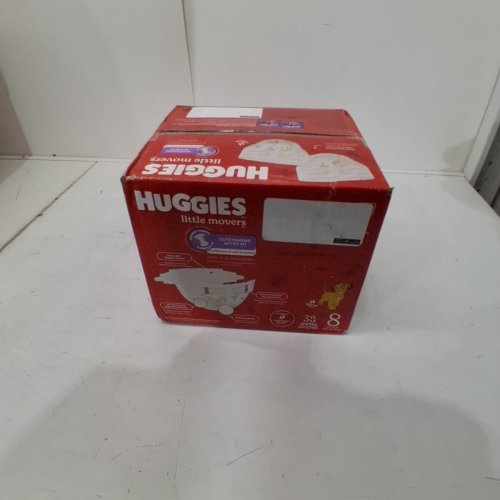 38PK HUGGIES LITTLE MOVERS BABY DIAPERS - SIZE 8 - DISNEY image 2