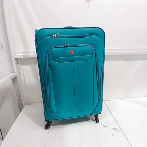3PC SWISS GEAR MARUMO EXPANDABLE SPINNER LUGGAGE - 28" / 24" / 17"- TEAL image 2