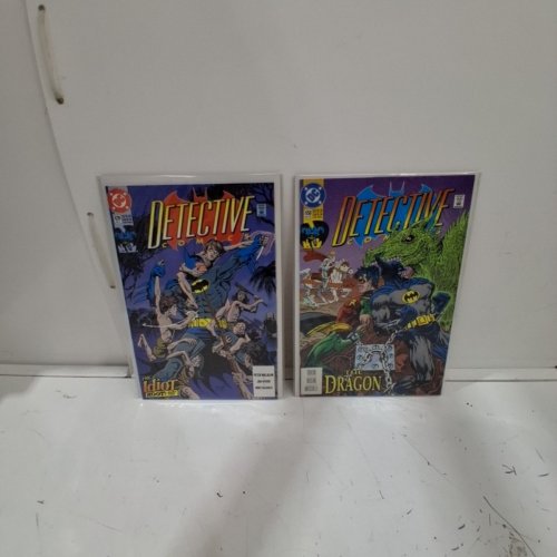 4 asstd DC COMICS DETECTIVE COMICS FEATURING BATMAN - DETECTIVE COMICS #639, #650, #657, #661 - VARIOUS AUTHORS image 3