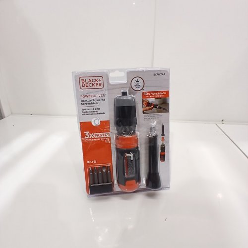 BLACK+DECKER ALKALINE SCREWDRIVER - 6V - (MODEL:BCF601AA ) image 2
