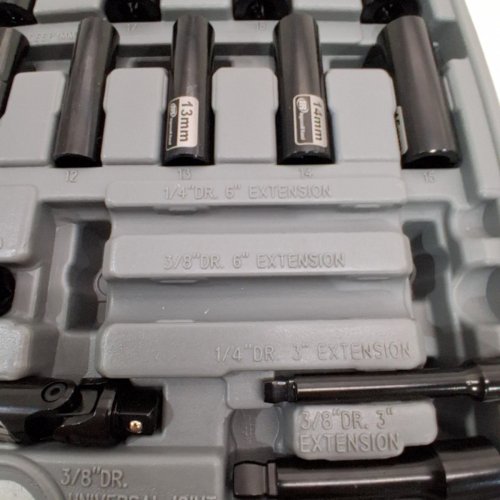 151PC INGERSOLL RAND MASTER MECHANIC'S TOOL SET WITH CASE - GREY/BLACK (MODEL: 750069C) image 4