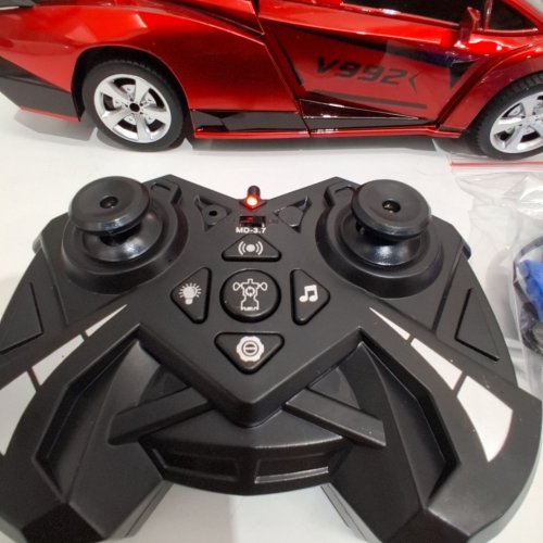 VEENIIX TRANSFORMING ROBOT RC CAR - 1:14 SCALE - RED (MODEL: V992) image 2