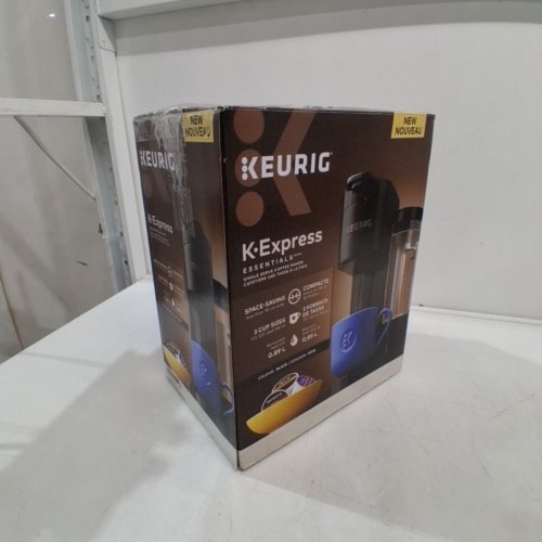 KEURIG K-EXPRESS ESSENTIALS SINGLE SERVE COFFEE MAKER - 3 CUP SIZES - BLACK - (MODEL:K49) image 5