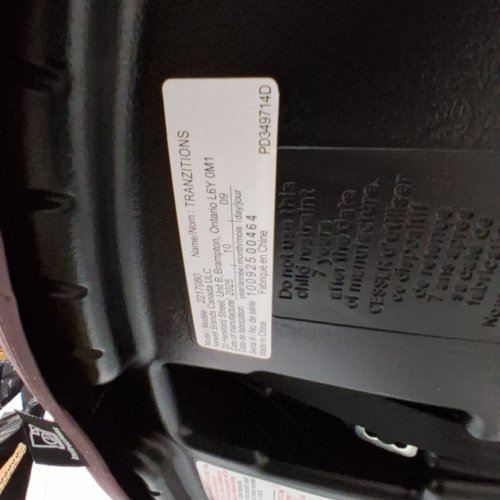 GRACO TRANZITIONS 3-IN-1 LIGHTWEIGHT ADJUSTABLE HEIGHT HARNESS BOOSTER CAR SEAT WITH CUP HOLDERS - 100LB MAX - PURPLE (MODEL: 2217080) image 2