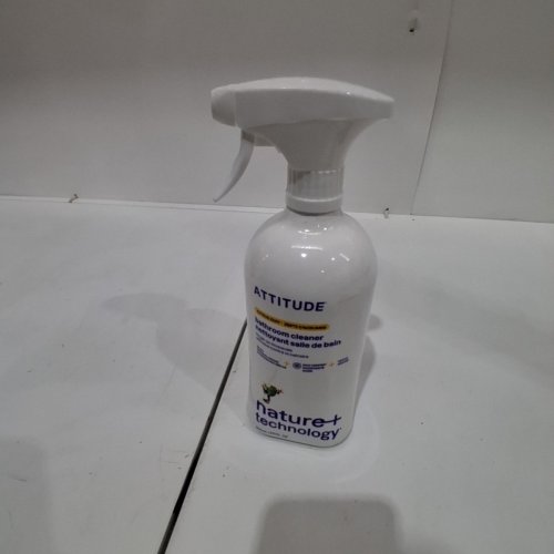 ATTITUDE BATHROOM CLEANER DISINFECTANT - 800ML - CITRUS ZEST SCENT image 3