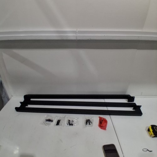 CARBON STEEL PIPE HAND RAILING FOR STAIRS - 10FT - BLACK image 2
