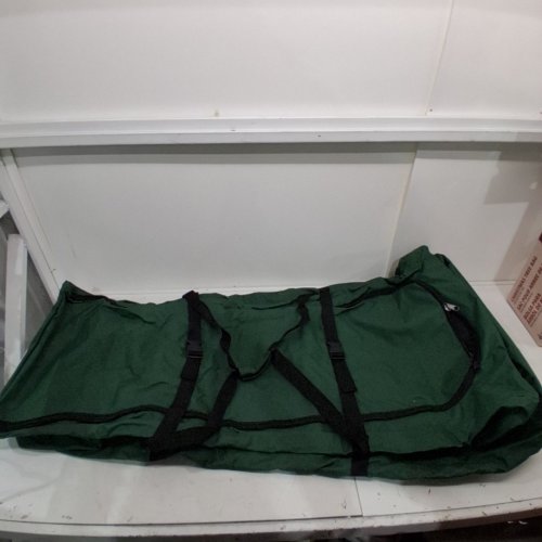 HOLIDAY CHRISTMAS TREE STORAGE BAG WITH WHEELS - FOR 7FT AND 9FT TREES - GREEN (MODEL: 1739871) image 2
