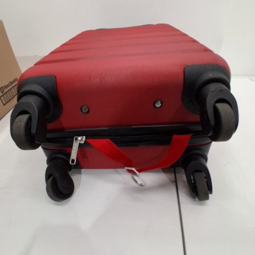 WRANGLER HARDSIDE SPINNER CARRY-ON LUGGAGE - 22" - SALSA/RED (MODEL: WR-87720-600) image 5