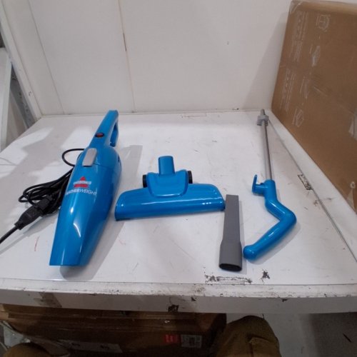 BISSELL FEATHERWEIGHT 3-IN-1 LIGHTWEIGHT CORDED STICK/HANDHELD VACUUM - BLUE (MODEL: 2033X) image 3