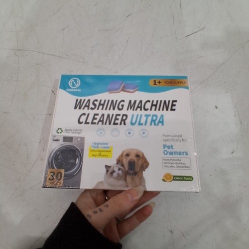 30PK WASHING MACHINE CLEANER TABLETS FOR PET OWNERS image 3